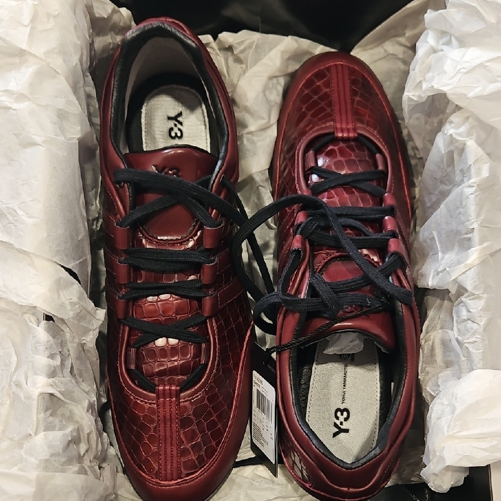 Adidas Y-3 Yohji Yamamoto Red Boxing Sneakers, 11.5